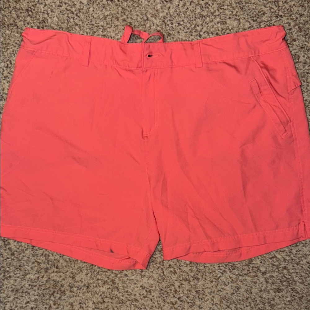 Magellan 2x women shorts with draw string fits more like 3x Coral Casual Shorts